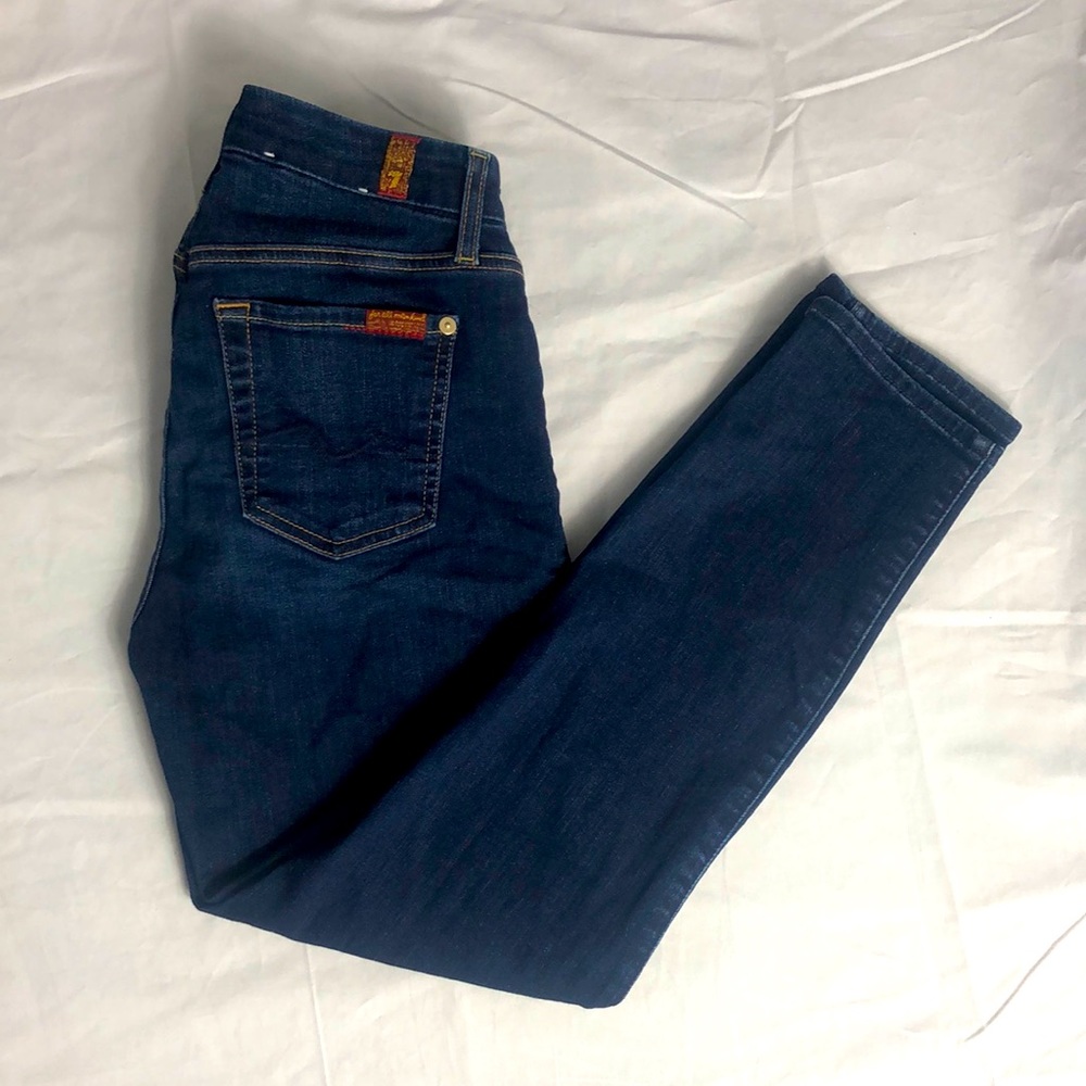 7 for all mankind kimmie crop jeans